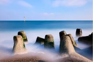 고요한 파도의 속삭임